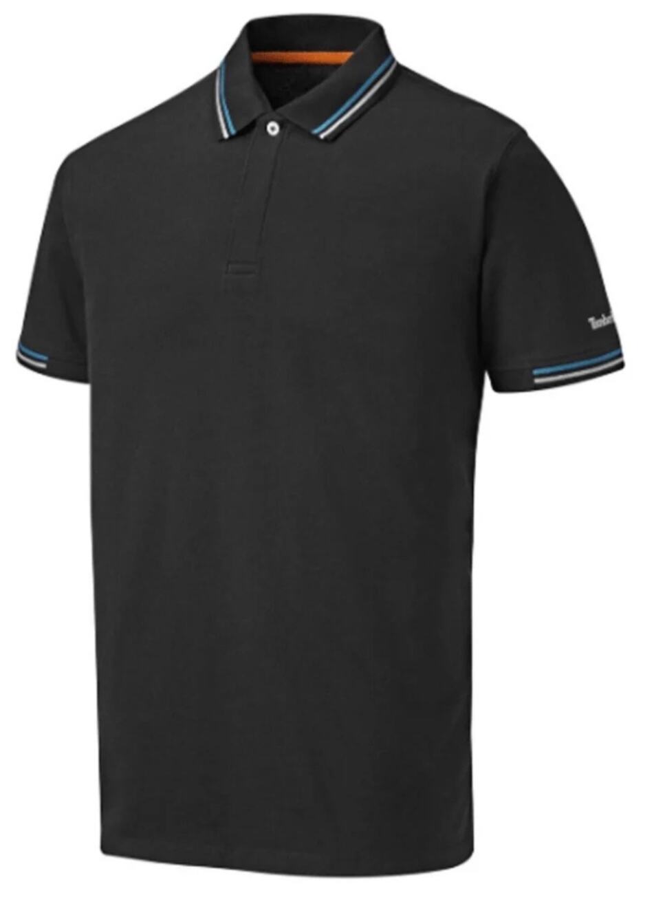 Timberland T-Pro Baseplate Men Polo  -Black - Size: 4X